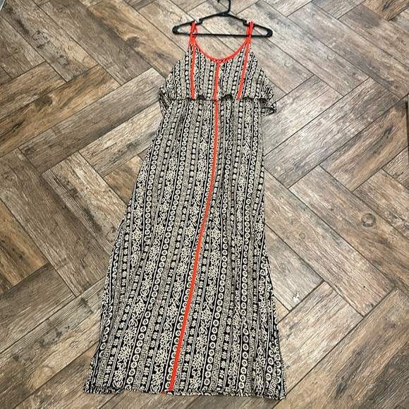 THML Maxi Dress Aztec spaghetti strap medium - Picture 1 of 5